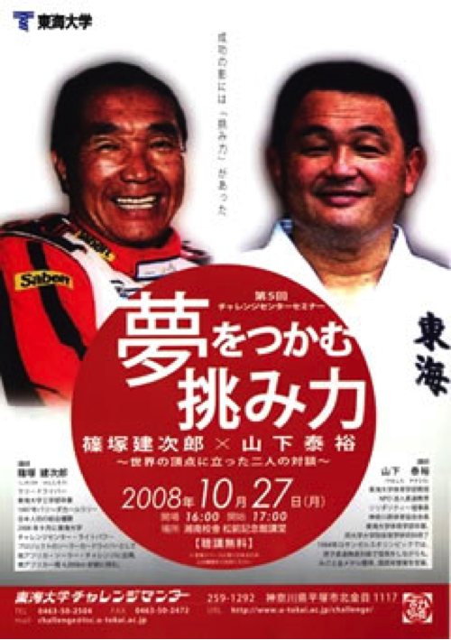 篠塚建次郎 2008年の活動