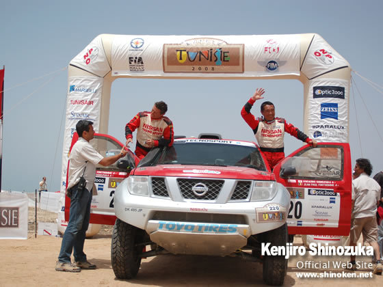 篠塚建次郎 2008年の活動