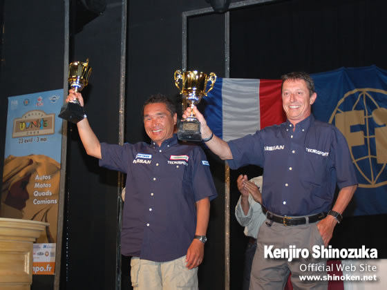 篠塚建次郎 2008年の活動