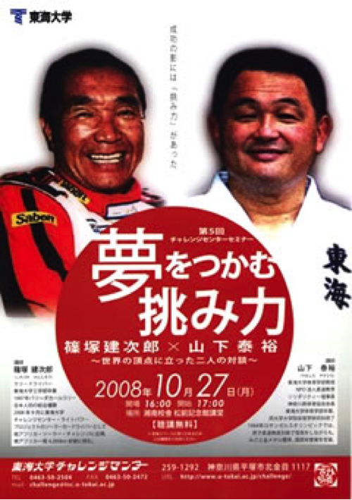 篠塚建次郎　2008年の活動